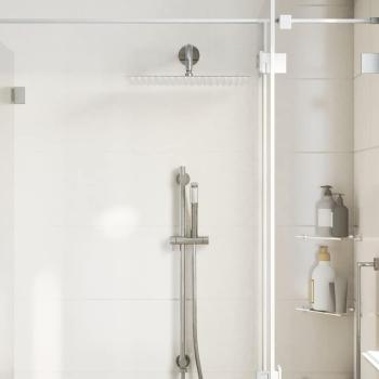 Regenbrause Edelstahl 304 40x40 cm Quadrat