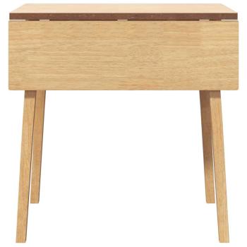 Esstisch Natur Massivholz Gummibaumholz