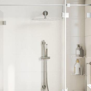 Regenbrause Edelstahl 304 40 cm Rund