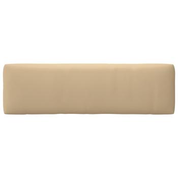Outdoor-Mittelsofa Paletten Kiefernholz Imprägniert Weiß