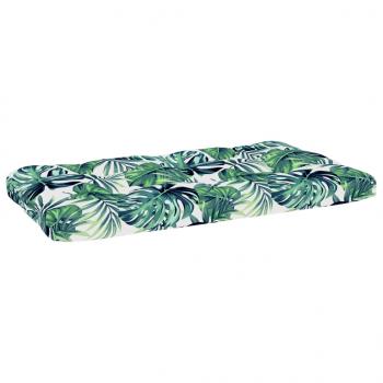Garten-Mittelsofa aus Paletten Schwarz Kiefernholz Imprägniert