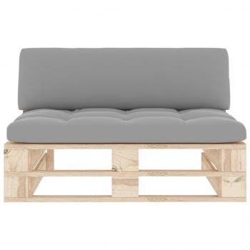 Outdoor-Mittelsofa Paletten Imprägniertes Kiefernholz