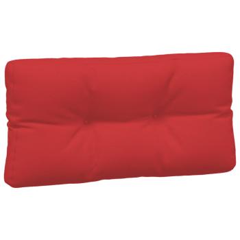 ARDEBO.de - Palettenkissen 3-tlg. Rot Stoff
