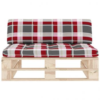 Outdoor-Mittelsofa Paletten Imprägniertes Kiefernholz
