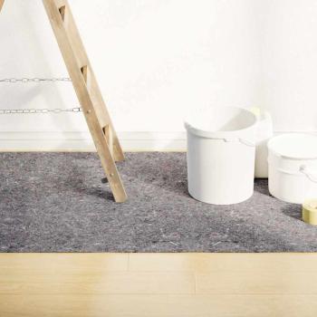 ARDEBO.de - Rutschfeste Malervliese 2 Stk. 515 cm 280 g/m² Grau