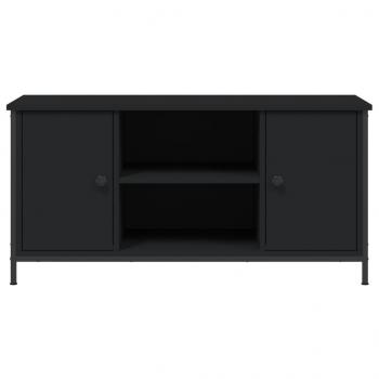 TV-Schrank Schwarz 100x40x50 cm Holzwerkstoff
