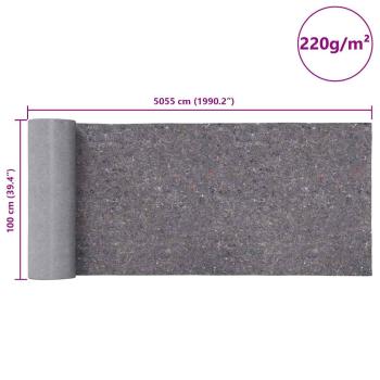 Rutschfestes Malervlies 5055 cm 220 g/m² Grau