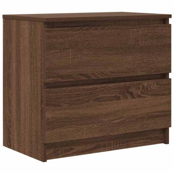 TV-Schrank Braun Eichen-Optik 60x35x54 cm Holzwerkstoff