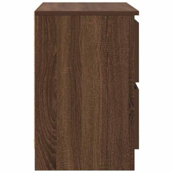 TV-Schrank Braun Eichen-Optik 60x35x54 cm Holzwerkstoff