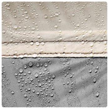 Strandzelt 2 Personen Grau Wasserdicht