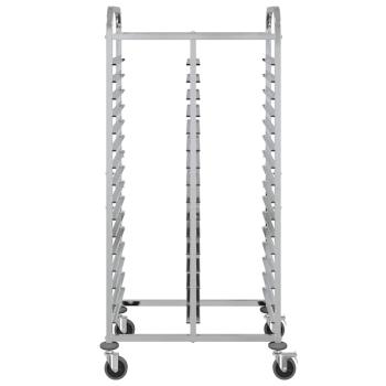 Tablettwagen mit 32 GN-Behältern 75x55x162,5 cm Edelstahl