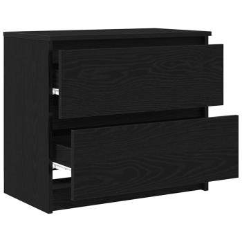 TV-Schrank Schwarz 60x35x54 cm Holzwerkstoff