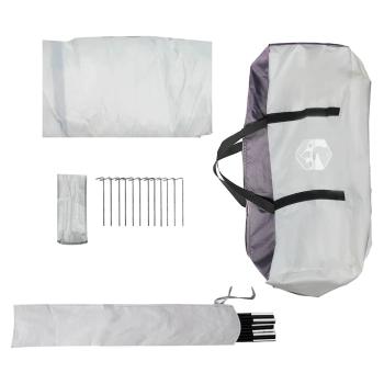 Partyzelt Grau Wasserdicht