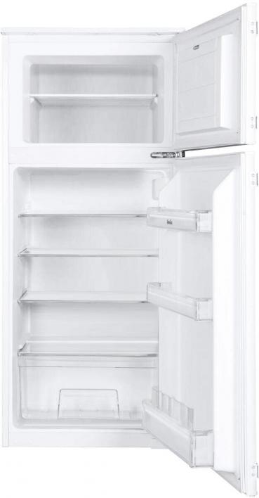 ARDEBO.de Amica EDTS 372 901 Einbau-Kühl-/Gefrierkombination, Nischenhöhe: 122 cm, 170 L, Schlepptür-Technik, elektronische Steuerung, Tür-Offen-Alarm, Inverter Kompressor, weiß (1195112)