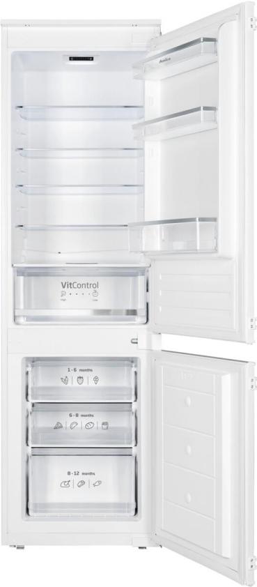 ARDEBO.de Amica EKGCS 387 921 Einbau-Kühl-/Gefrierkombination, Nischenhöhe: 178 cm, 270 L, Schlepptür-Technik, elektronische Steuerung, Tür-Offen-Alarm, Inverter Kompressor, weiß (1195059)