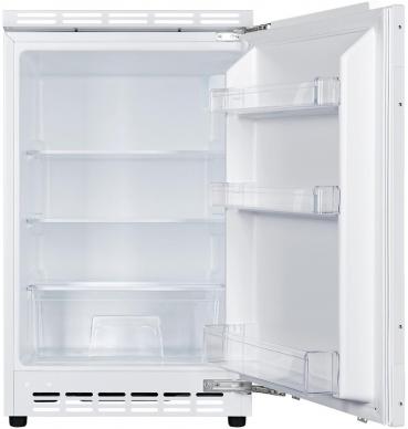 Amica UVKSD 351 951 Unterbau-Vollraumkühlschrank, Nischenhöhe: 82 cm, 103 L, Inverter Kompressor, LED-Beleuchtung, dekorfähig (1195108)