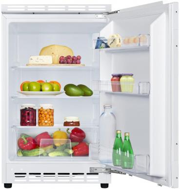 Amica UVKSD 351 951 Unterbau-Vollraumkühlschrank, Nischenhöhe: 82 cm, 103 L, Inverter Kompressor, LED-Beleuchtung, dekorfähig (1195108)