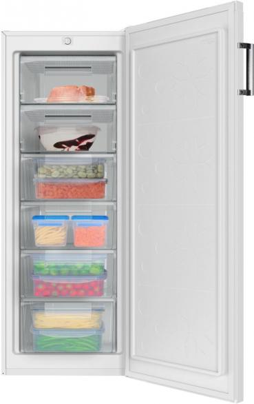 Amica GS 324 190 W Stand Gefrierschrank, 54 cm breit, 177 L, Inverter Kompressor, 5 Gefrierschubladen, weiß (1194679)