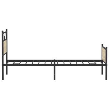 Bettgestell ohne Matratze Sonoma-Eiche 107x203 cm Holzwerkstoff