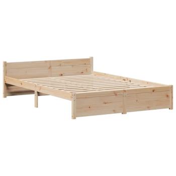 Bettgestell mit Kopfteil ohne Matratze 150x200 cm
