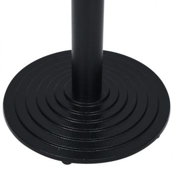 Bistrotisch-Gestell Schwarz Ø43x72 cm Gusseisen