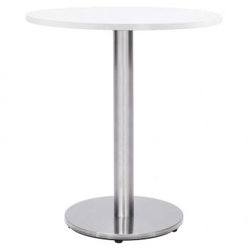 Bistrotisch-Gestell Silbern Ø45x72 cm Edelstahl