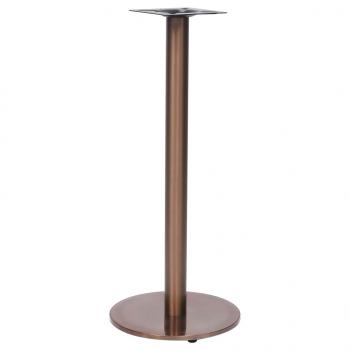 ARDEBO.de - Bistrotisch-Gestell Golden Ø45x107 cm Edelstahl