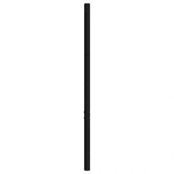 Kopfteil Metall Schwarz 140 cm