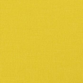 Sessel mit Hocker Hellgelb 60 cm Stoff