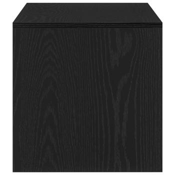 TV-Schrank Schwarz Eichen-Optik 100x40x40 cm Holzwerkstoff