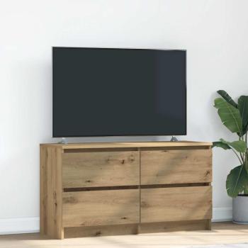 ARDEBO.de - TV-Schrank Artisan-Eiche 100x35x54 cm Holzwerkstoff