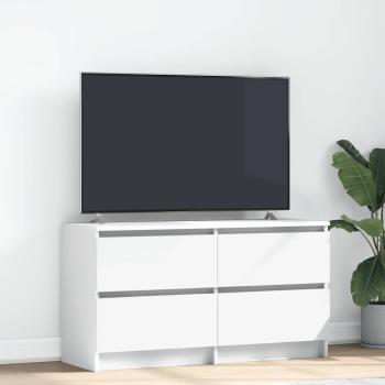 ARDEBO.de - TV-Schrank Weiß 100x35x54 cm Holzwerkstoff