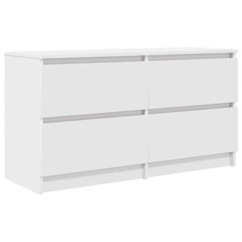 TV-Schrank Weiß 100x35x54 cm Holzwerkstoff
