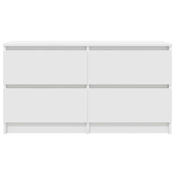 TV-Schrank Weiß 100x35x54 cm Holzwerkstoff