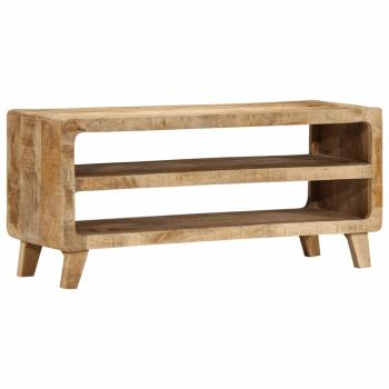 ARDEBO.de - TV-Schrank 105x46x32 cm Raues Massivholz Mango