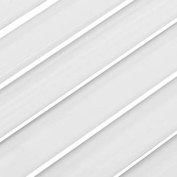 Schwingtüren Lamellen-Design 2-Paar Weiß 80x100 cm