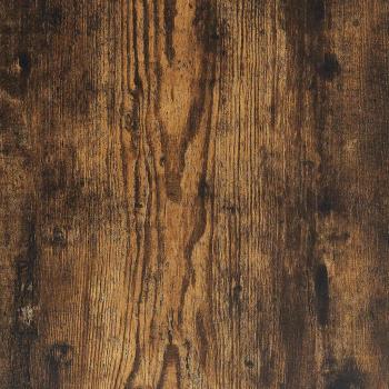 ARDEBO.de - Bettgestell ohne Matratze Räuchereiche 120x190 cm Holzwerkstoff