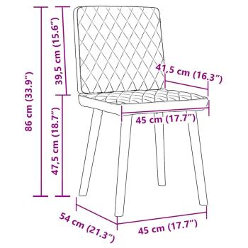 Esszimmerstühle 4 Stk. Schwarz Stoff
