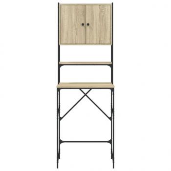 Waschmaschinenschrank Sonoma-Eiche 68x48,5x194 cm