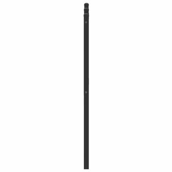 Kopfteil Räuchereiche 180 cm Holzwerkstoff und Stahl