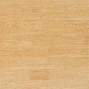 Esszimmerstühle mit Kissen 2 Stk. Natur Massivholz Gummibaum
