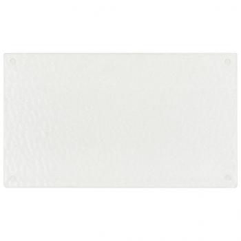 Schneidebretter 2 Stk. Transparent Blasenmuster Hartglas