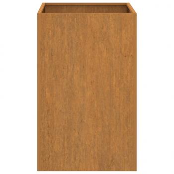 Pflanzkübel 52x48x75 cm Cortenstahl