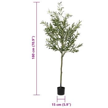 Olivenbaum Künstlich 700 Blätter 180 cm Grün