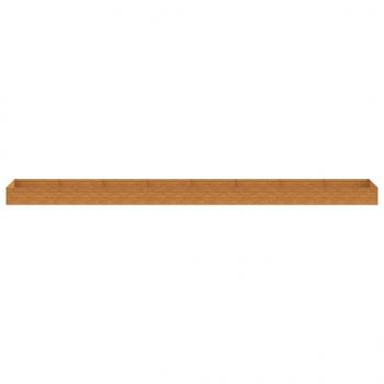 Hochbeet 770x100x36 cm Cortenstahl