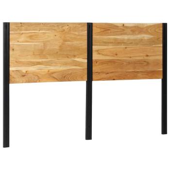 ARDEBO.de - Kopfteil 160 cm Massivholz Akazie und Eisen