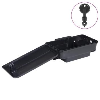 ARDEBO.de - Mausefallen 6 Stk. Schwarz 22x12,5x7,5 cm