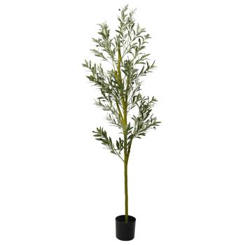 ARDEBO.de - Olivenbaum Künstlich 800 Blätter 200 cm Grün