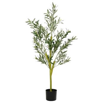 ARDEBO.de - Olivenbaum Künstlich 450 Blätter 120 cm Grün