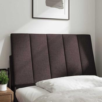 Kopfteil-Kissen Dunkelbraun 90 cm Stoff